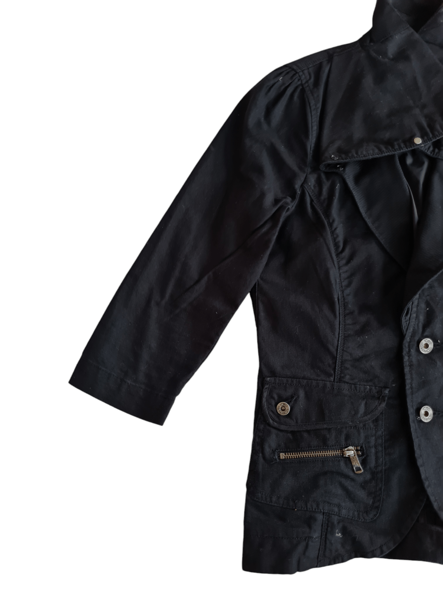 Diesel × Vintage Vintage Diesel Jacket Black Size S / US 4 / IT 40 - 6 Thumbnail