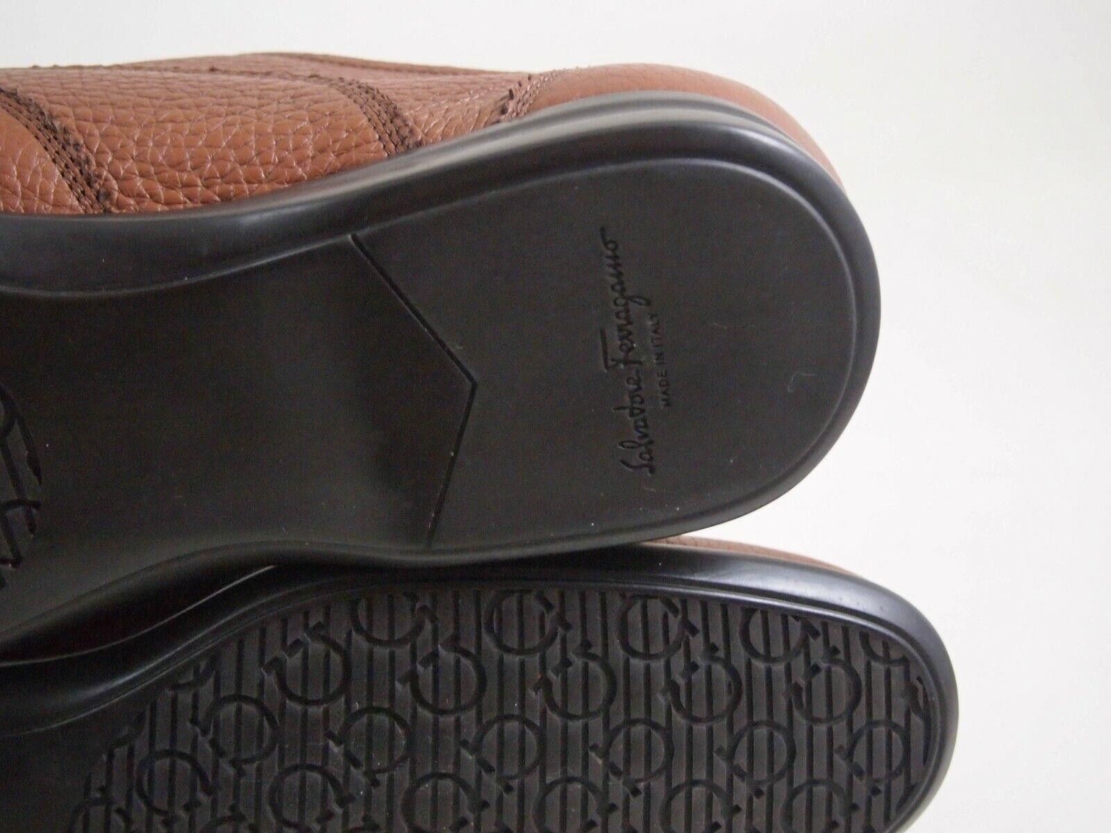 Salvatore Ferragamo Ferragamo Wingtip Oxford Brown Leather US 9.5 EU 42.5 Size US 9.5 / EU 42-43 - 7 Thumbnail