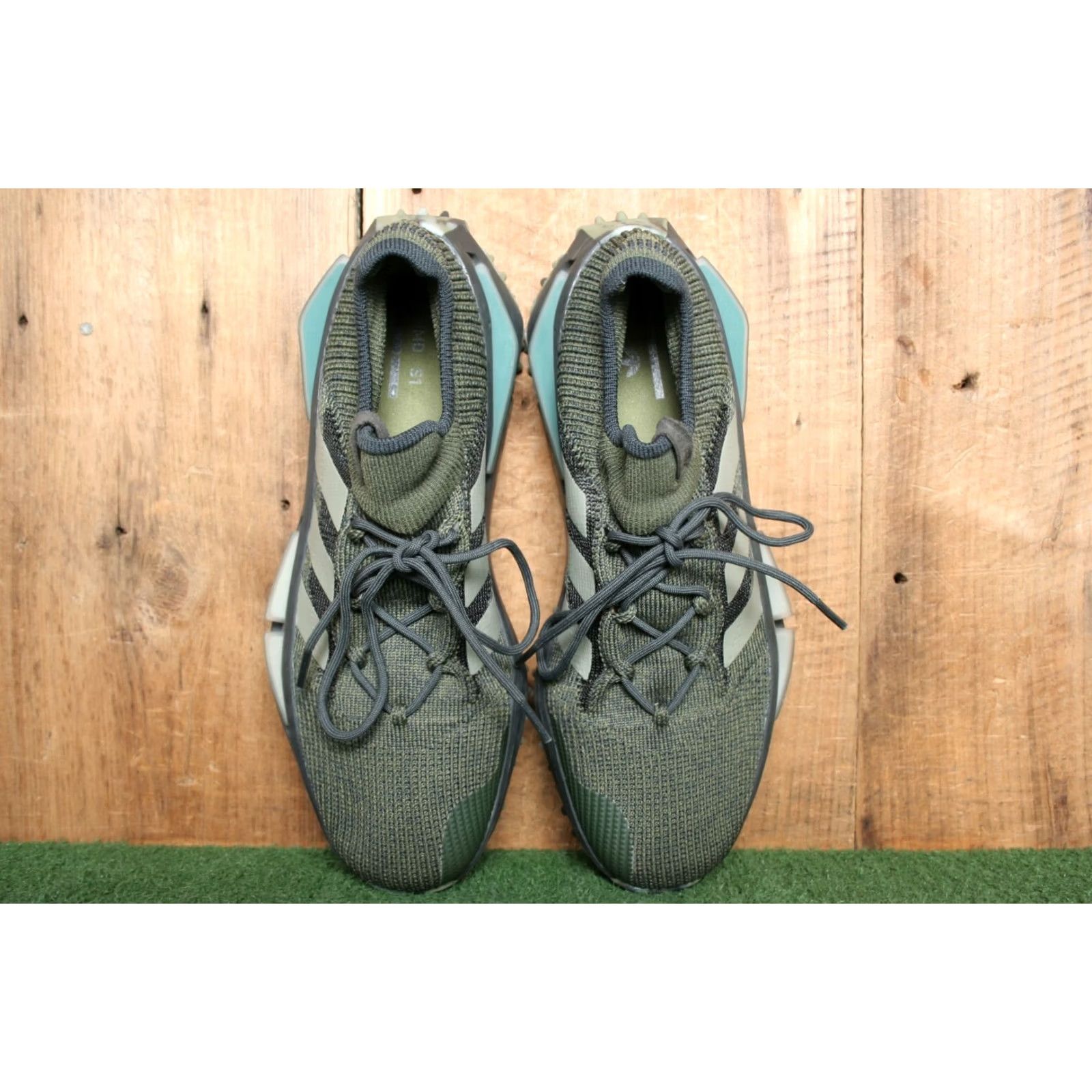 Adidas adidas NMD S1 Focoli/Silpeb/Carbon Primeknit Camo Sole Trainers Men's Sz. 10 - Green, 2023, IE2075, Sneaker, Athletic, MENS Size US 10 / EU 43 - 4 Thumbnail