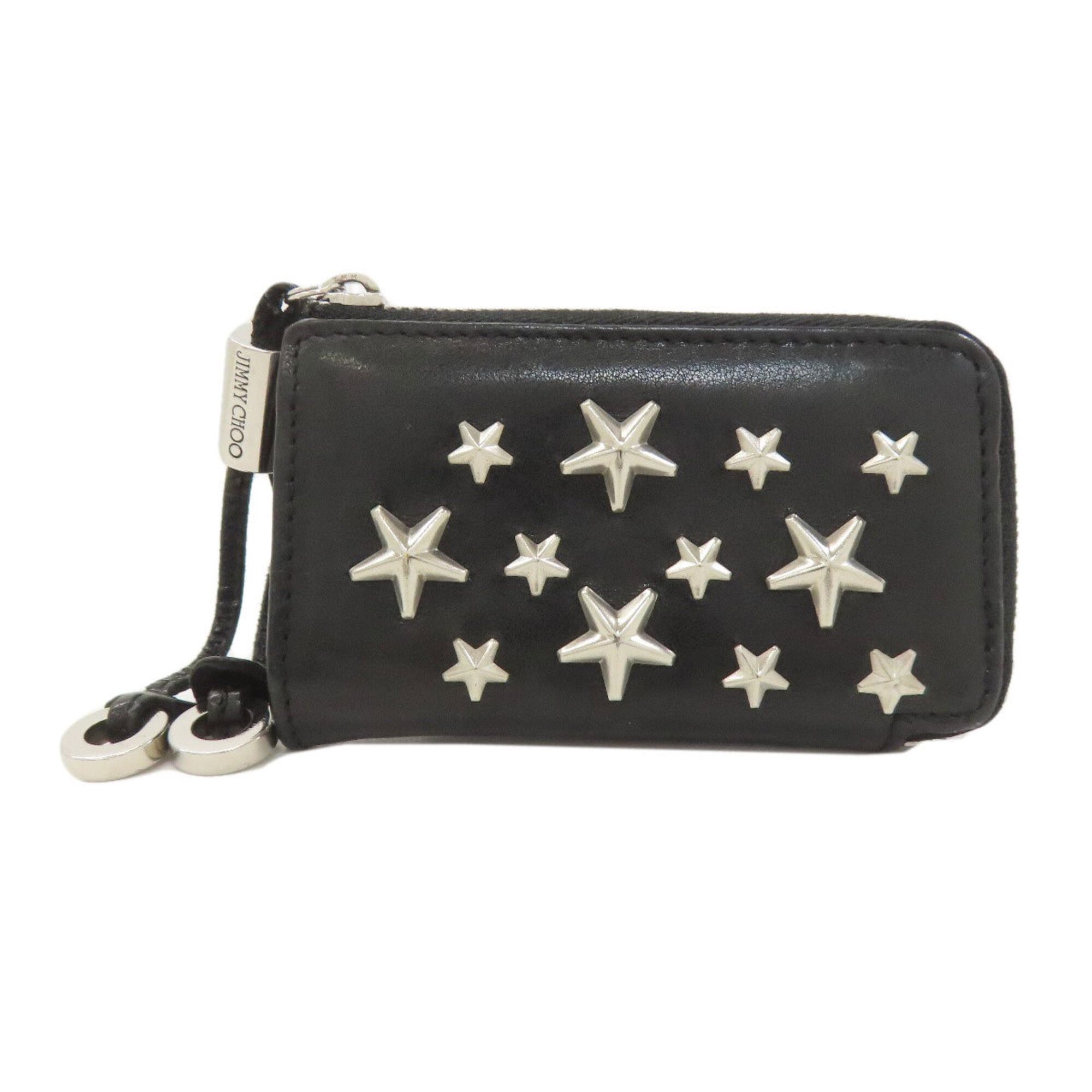 Jimmy Choo Jimmy Choo Star Motif Leather Coin Case for Women Size ONE SIZE - 1 Thumbnail
