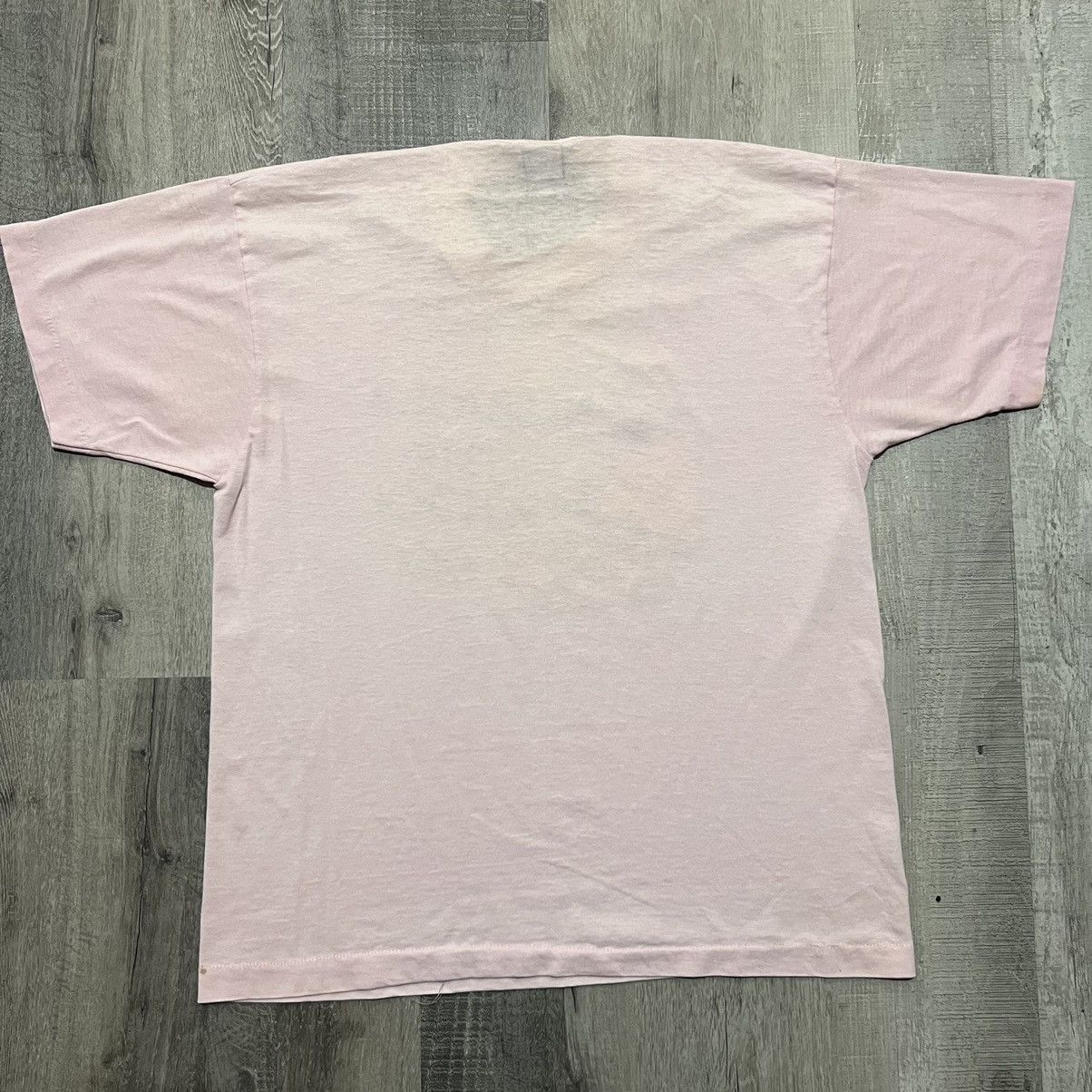 Vintage VTG Nebraska Fire School 1987 Faded Pink Firefighter Shirt Size US L / EU 52-54 / 3 - 4 Thumbnail
