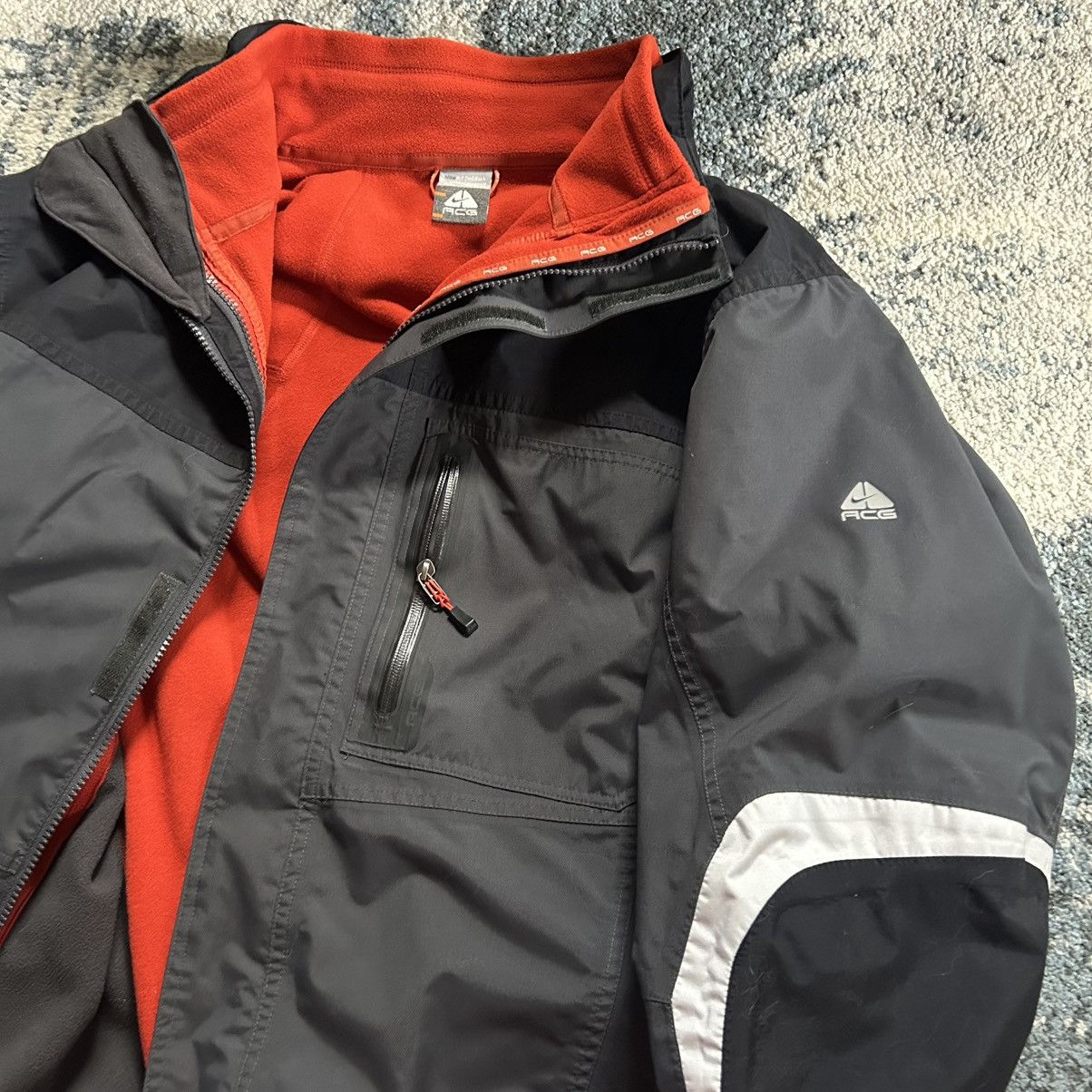 Nike ACG 90s Y2K iNTERCHANGE JACKET POLAR FLEECE iNNER NYLON SHELL Size US XXL / EU 58 / 5 - 9 Thumbnail