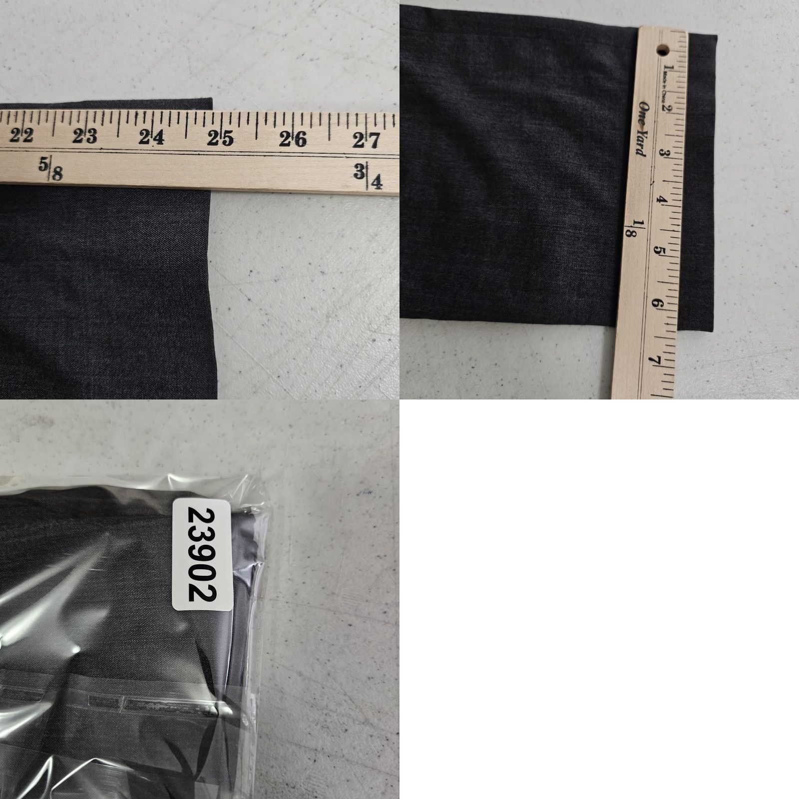 Allsaints AllSaints Heliot Trouser Dress Pants Mens 30x25 Gray Slim Fit Stretch Business Fractioned Front Flat Front Pockets Tapered Leg Size US 30 / EU 46 - 9 Thumbnail