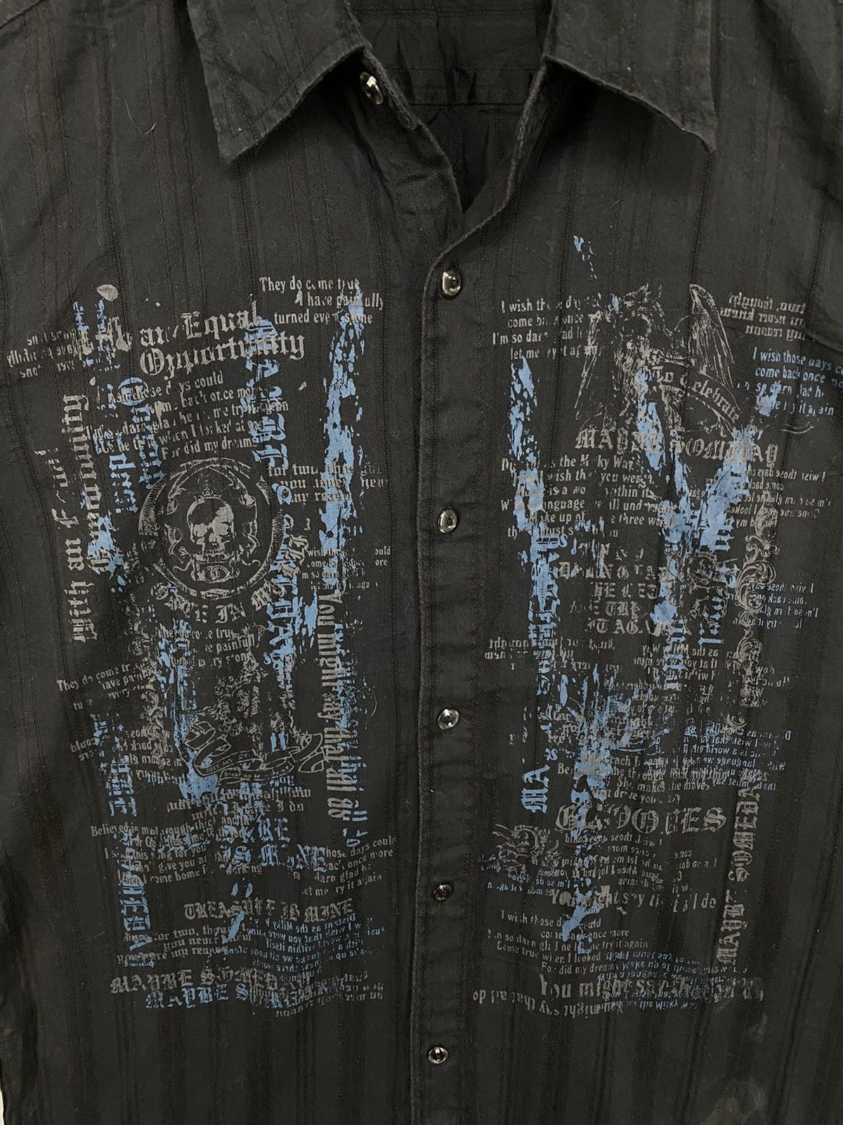 Japanese Brand RARE🔥COMMONTAGE PUNK SHIRT Size US M / EU 48-50 / 2 - 4 Thumbnail