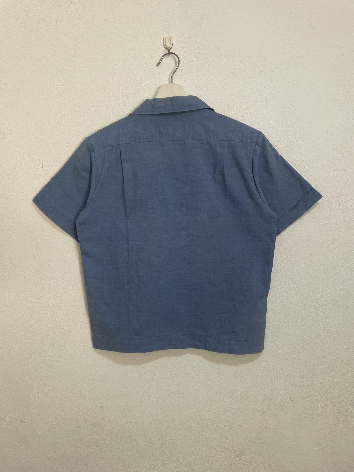 Japanese Brand × Vintage Vintage mitsubishi chambray work shirt Size US XS / EU 42 / 0 - 3 Thumbnail