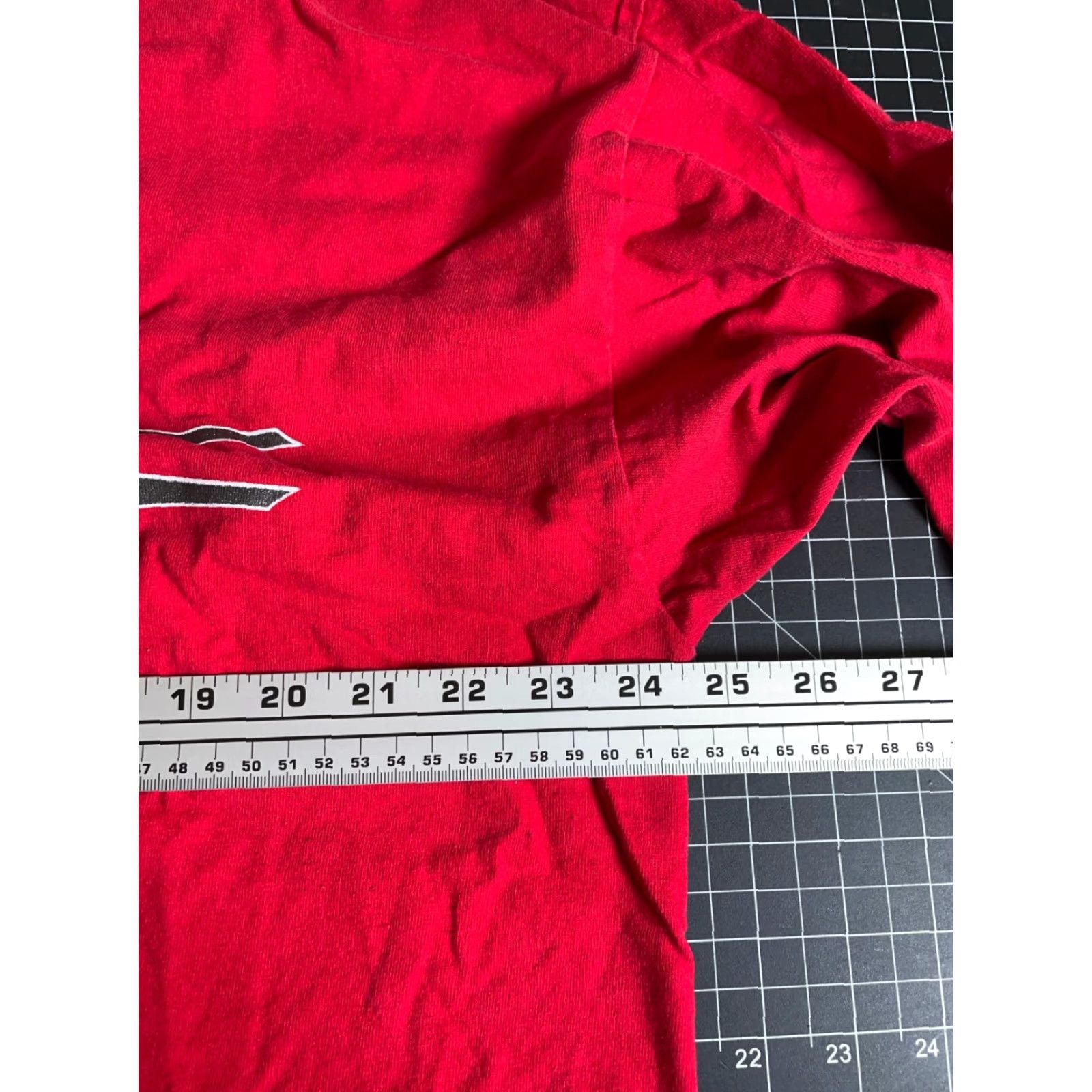 Nike VINTAGE Nike Long Sleeve T-Shirt Mens 2XL Red Graphic USA Made 1990s 90s Hipster Retro Cotton Jersey Shirt Men Size US XXL / EU 58 / 5 - 6 Thumbnail