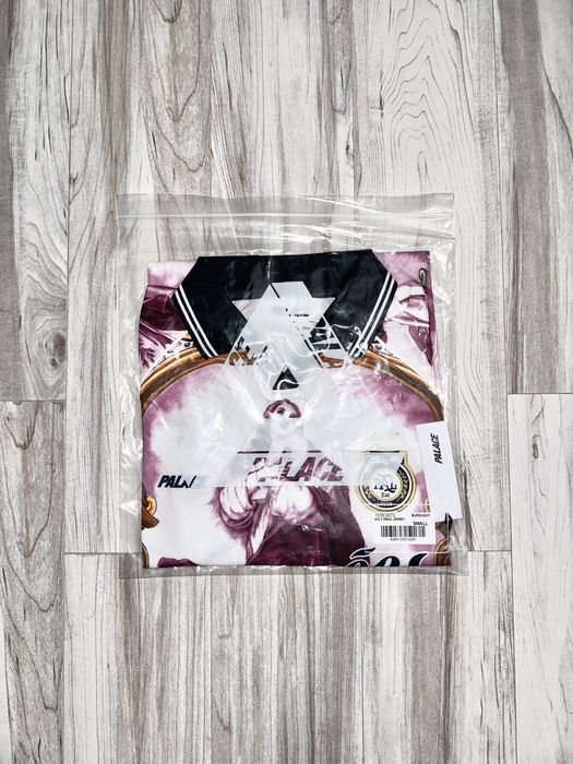 Palace Palace Holy Grail Jersey Burgundy CONFIRMED - Size Small