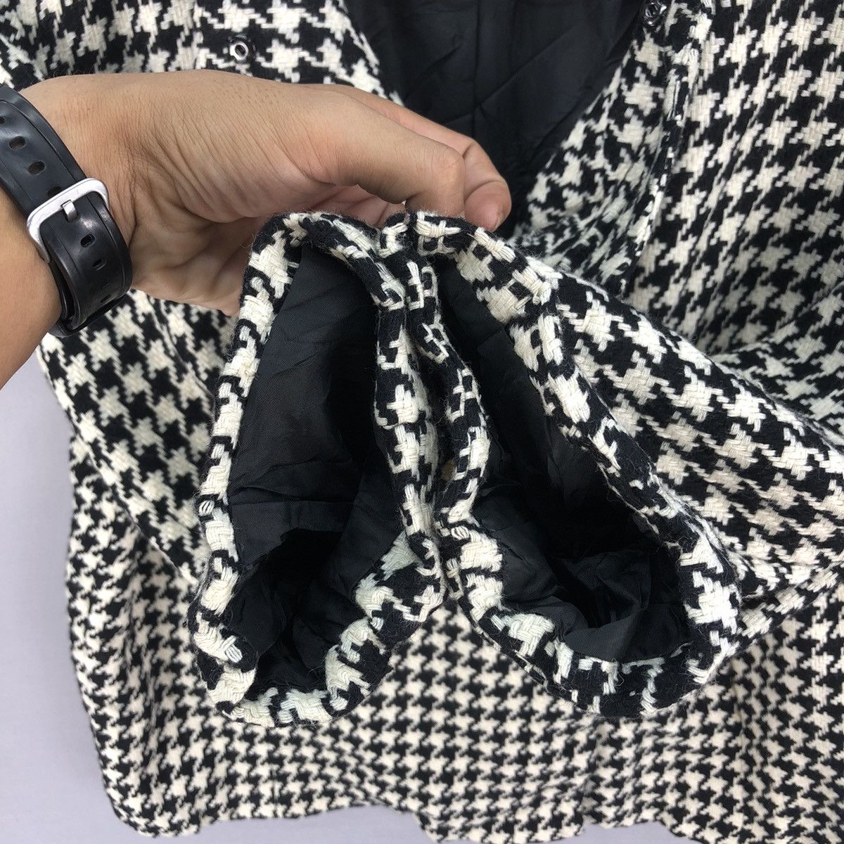Japanese Brand Japanese Brand Re-Brelly Houndstooth Jacket Size M / US 6-8 / IT 42-44 - 7 Thumbnail