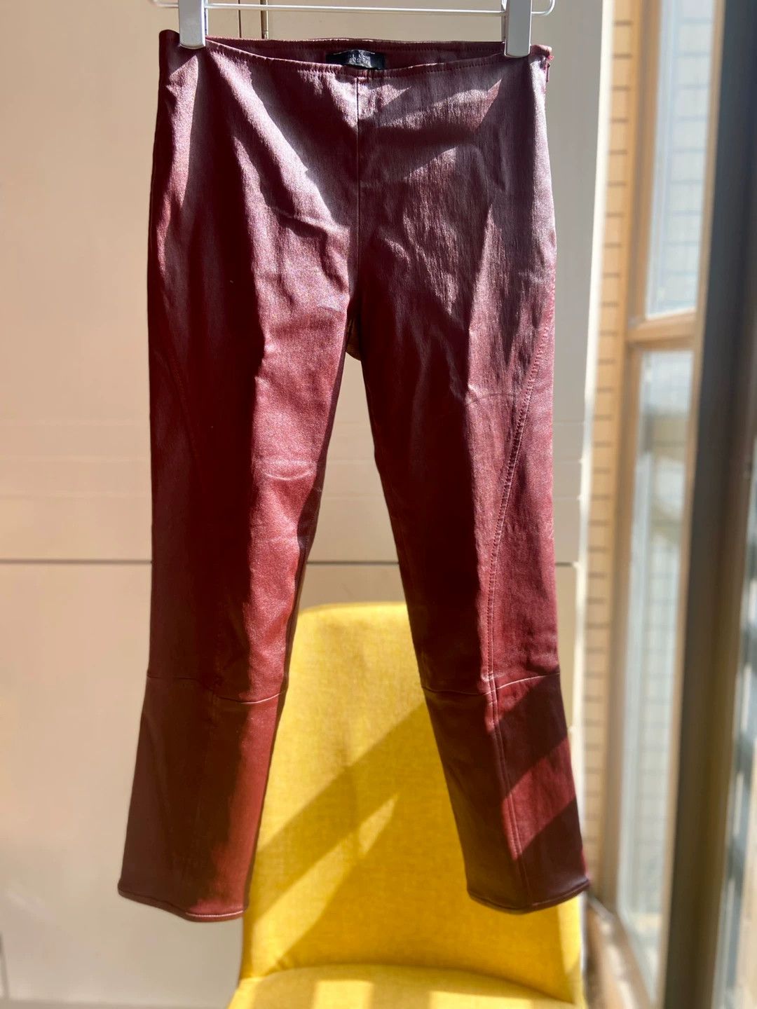 Other Premium Lambskin Pants Size 4 95% New Silk Lining Size 27" / US 4 / IT 40 - 2 Thumbnail