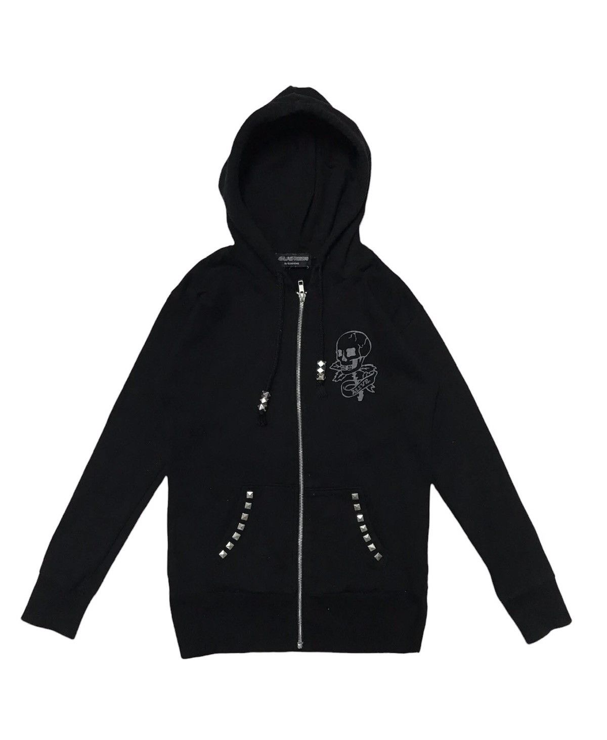 Japanese Brand STEAL💥 Backprint Skeleton Hoodie for Women by Gladnews Size S / US 4 / IT 40 - 4 Thumbnail