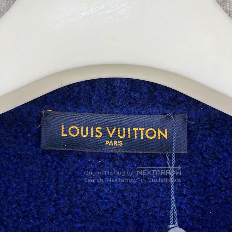 Louis Vuitton Louis Vuitton Intarsia crew neck teddy wool sweater Size US XL / EU 56 / 4 - 4 Thumbnail
