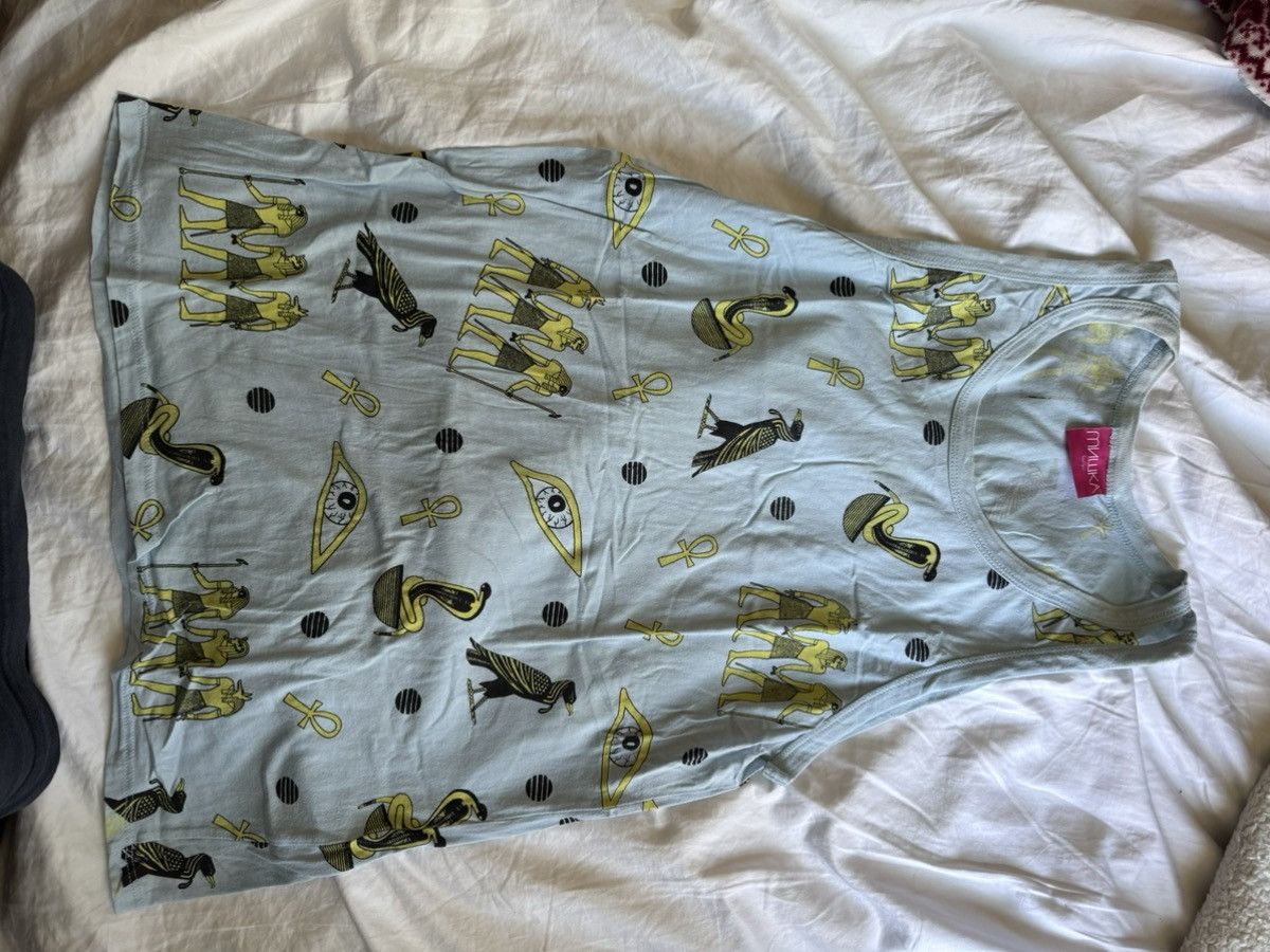 Mishka 2012 Mishka Egyptian print tank top Size US L / EU 52-54 / 3 - 1 Thumbnail