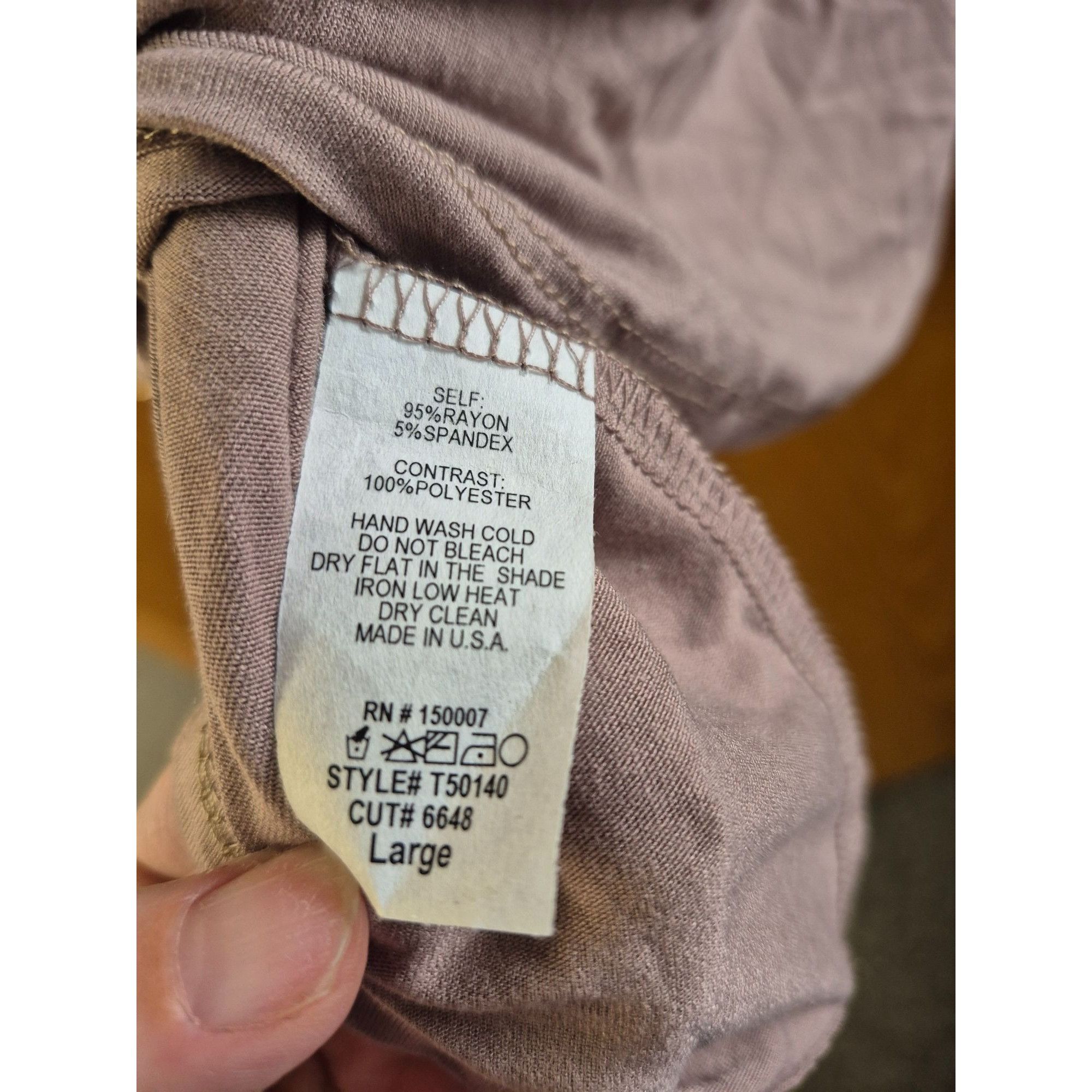 Other Veveret - Women's Top - Round Neck Rayon Top Contrast Small Size S / US 4 / IT 40 - 6 Thumbnail