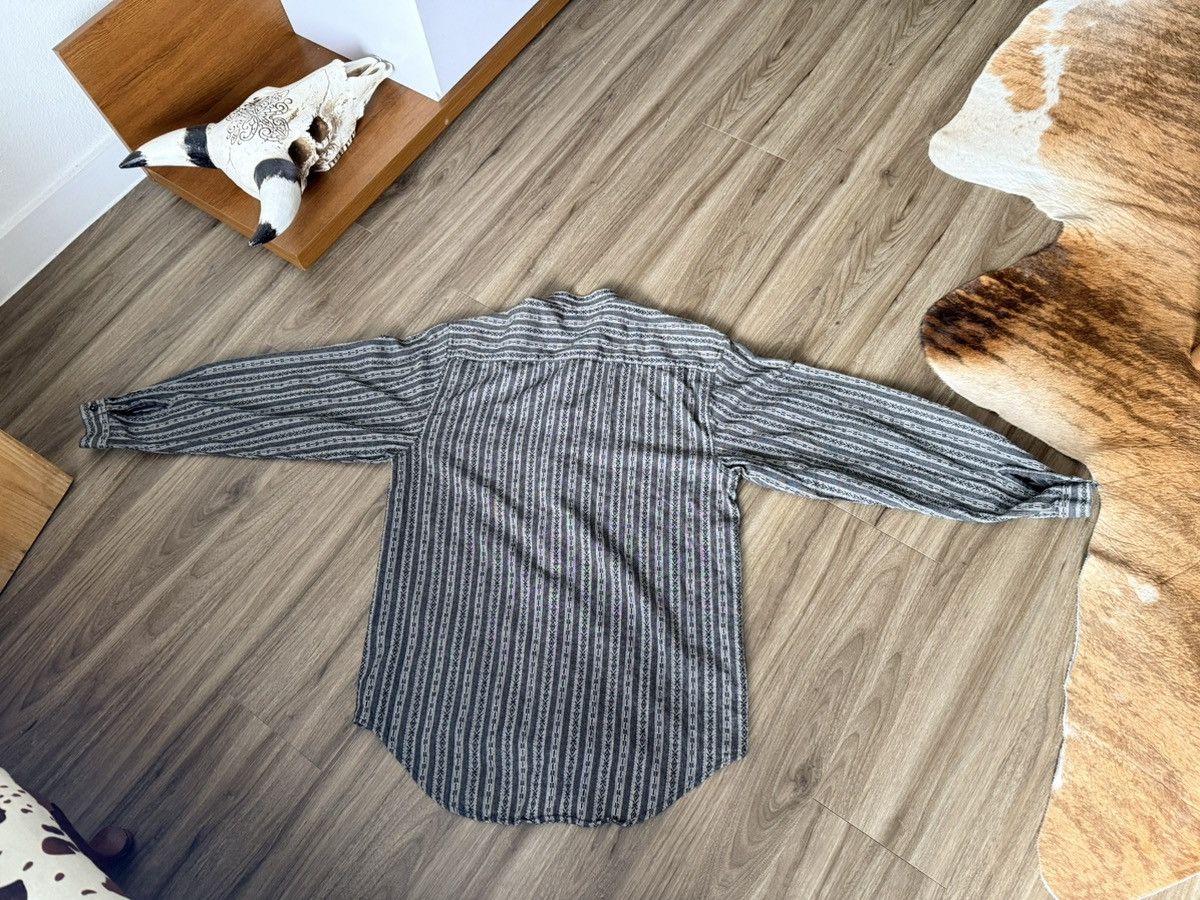 Scully Scully Western Shirt Band Collar Stripe Down Size Small Size US S / EU 44-46 / 1 - 4 Thumbnail