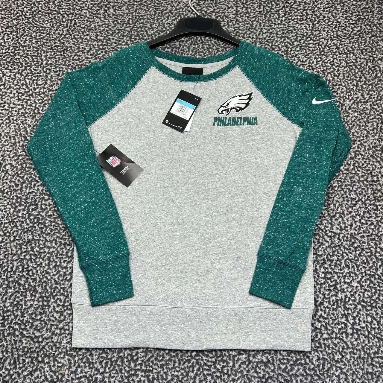 Nike Philadelphia Eagles Shirt Women Long Sleeve Crew Neck New M Size M / US 6-8 / IT 42-44 - 1 Thumbnail