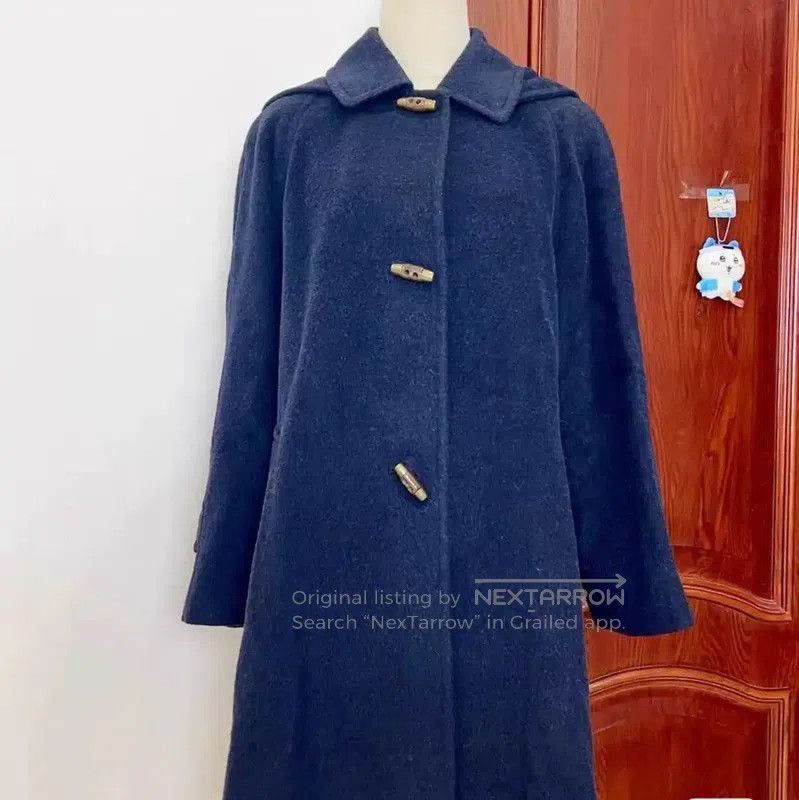 Burberry Burberry Dark Blue Wool Women's Coat. Size M / US 6-8 / IT 42-44 - 2 Thumbnail