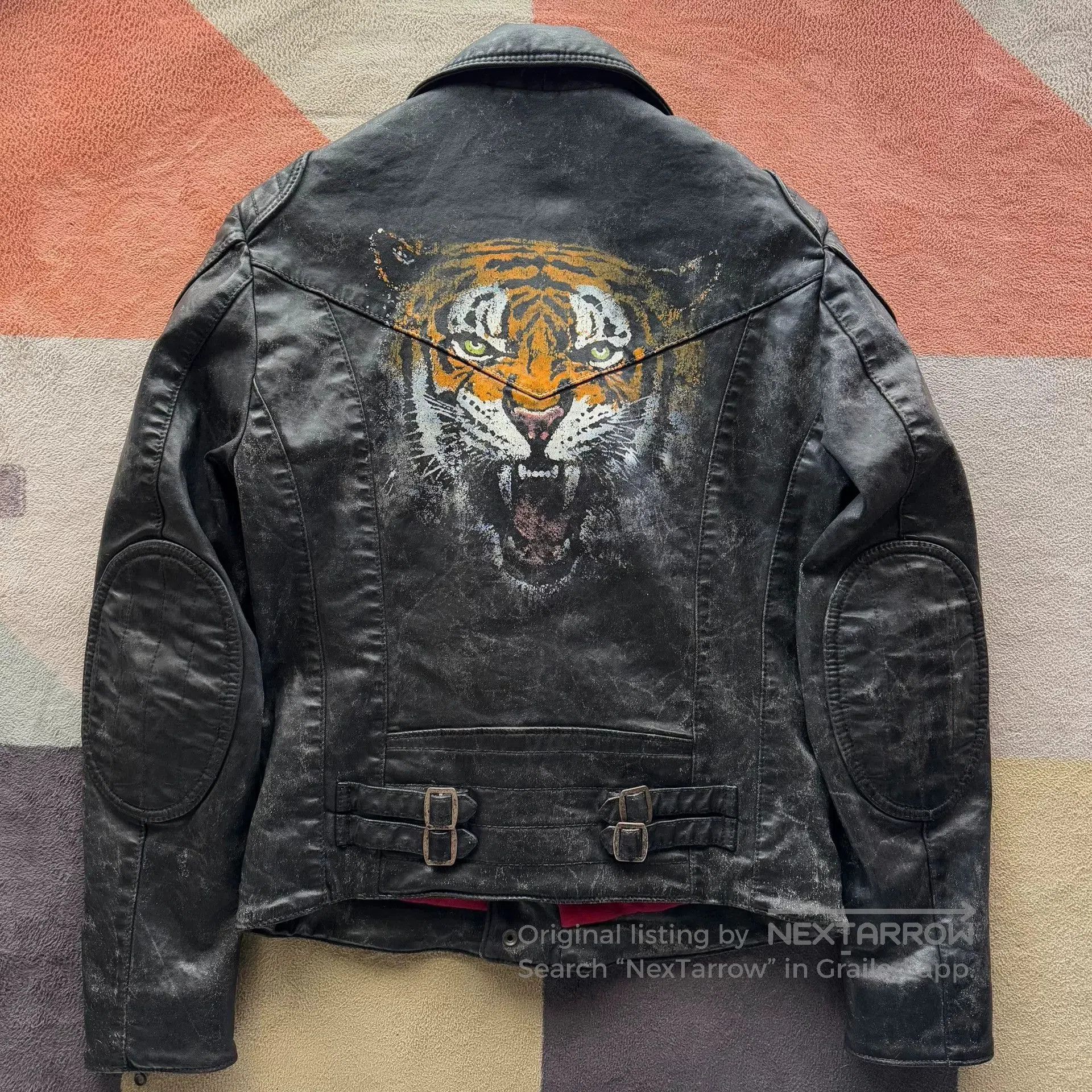 Denim & Supply Ralph Lauren Ralph Lauren Denim Supply Tiger Graphic Motorcycle Jacket. Size US S / EU 44-46 / 1 - 1 Thumbnail