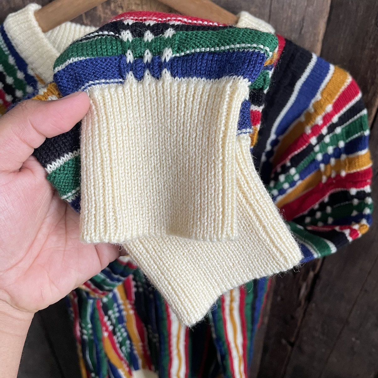 Japanese Brand × Vintage Knitwear Crewneck Sweatshirt Size US M / EU 48-50 / 2 - 2 Thumbnail