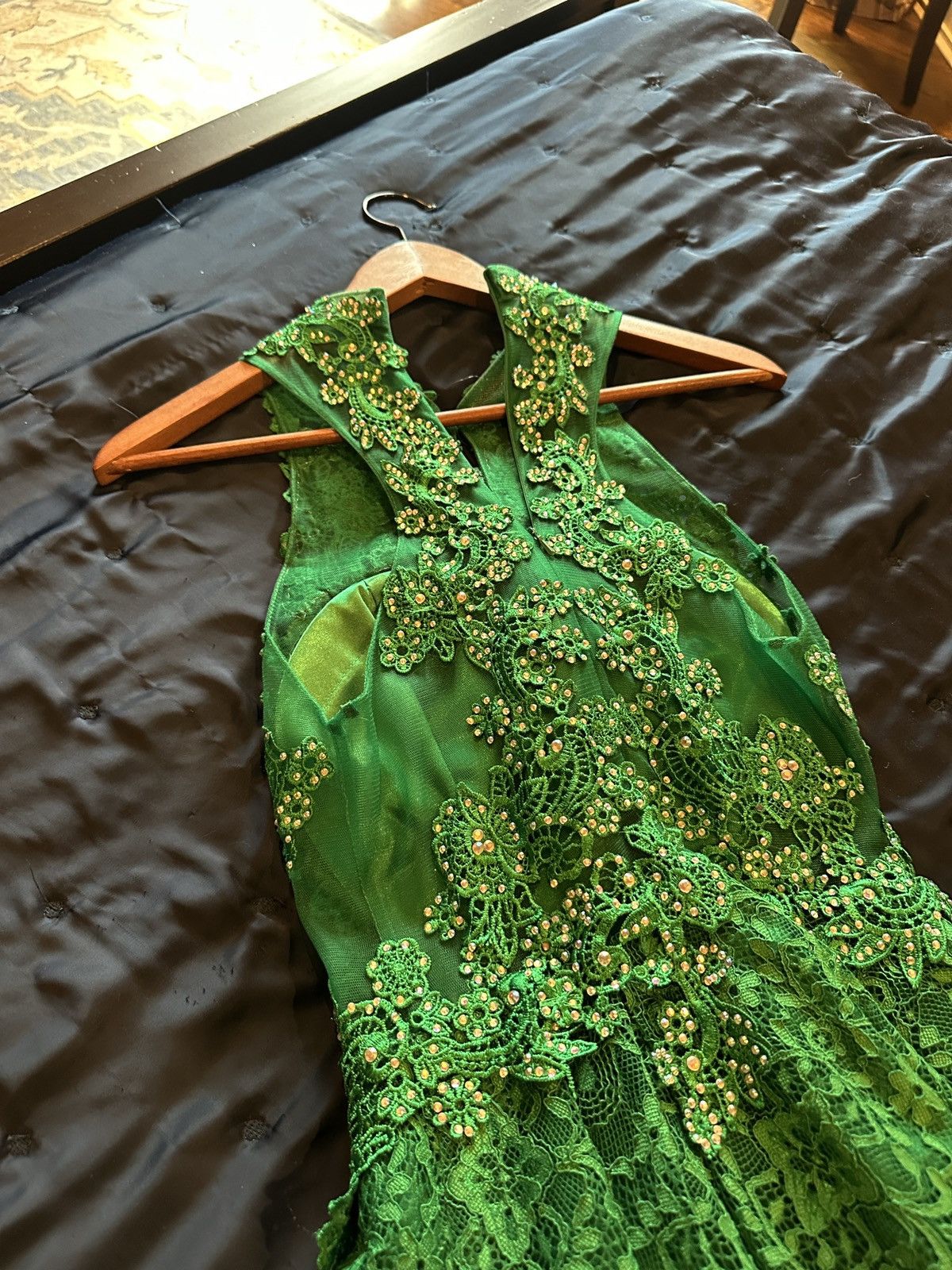 Other Emerald Green Dress Size S / US 4 / IT 40 - 5 Thumbnail