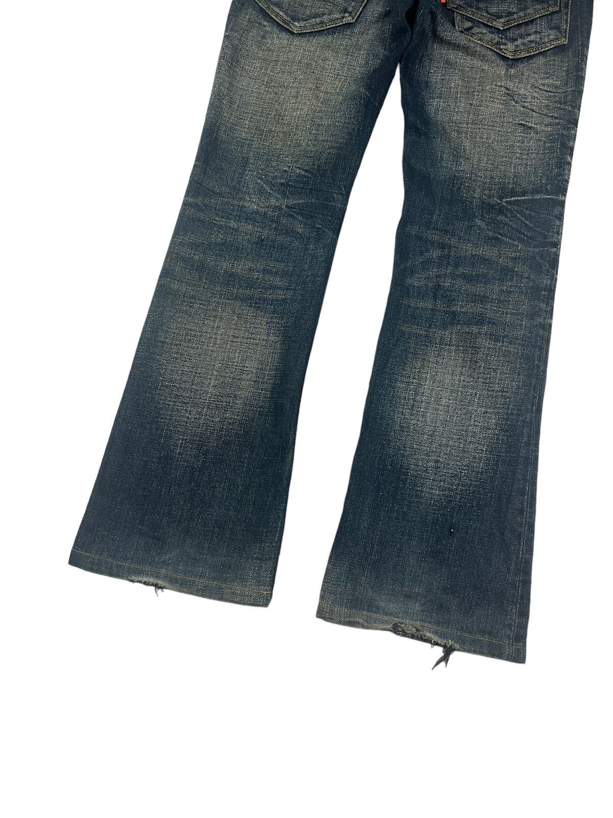 semanticdesign Semantic Design 🇯🇵 Multi Zipper Flare Denim Size US 30 / EU 46 - 9 Thumbnail
