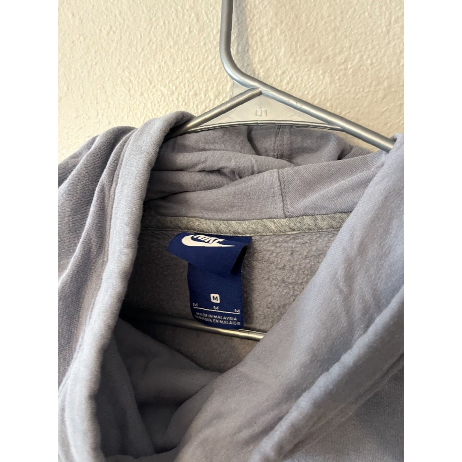 Nike Nike Women's Hoodie Pullover Cowl Neck Blue/Purple Logo Pocket Sz M Size M / US 6-8 / IT 42-44 - 3 Thumbnail