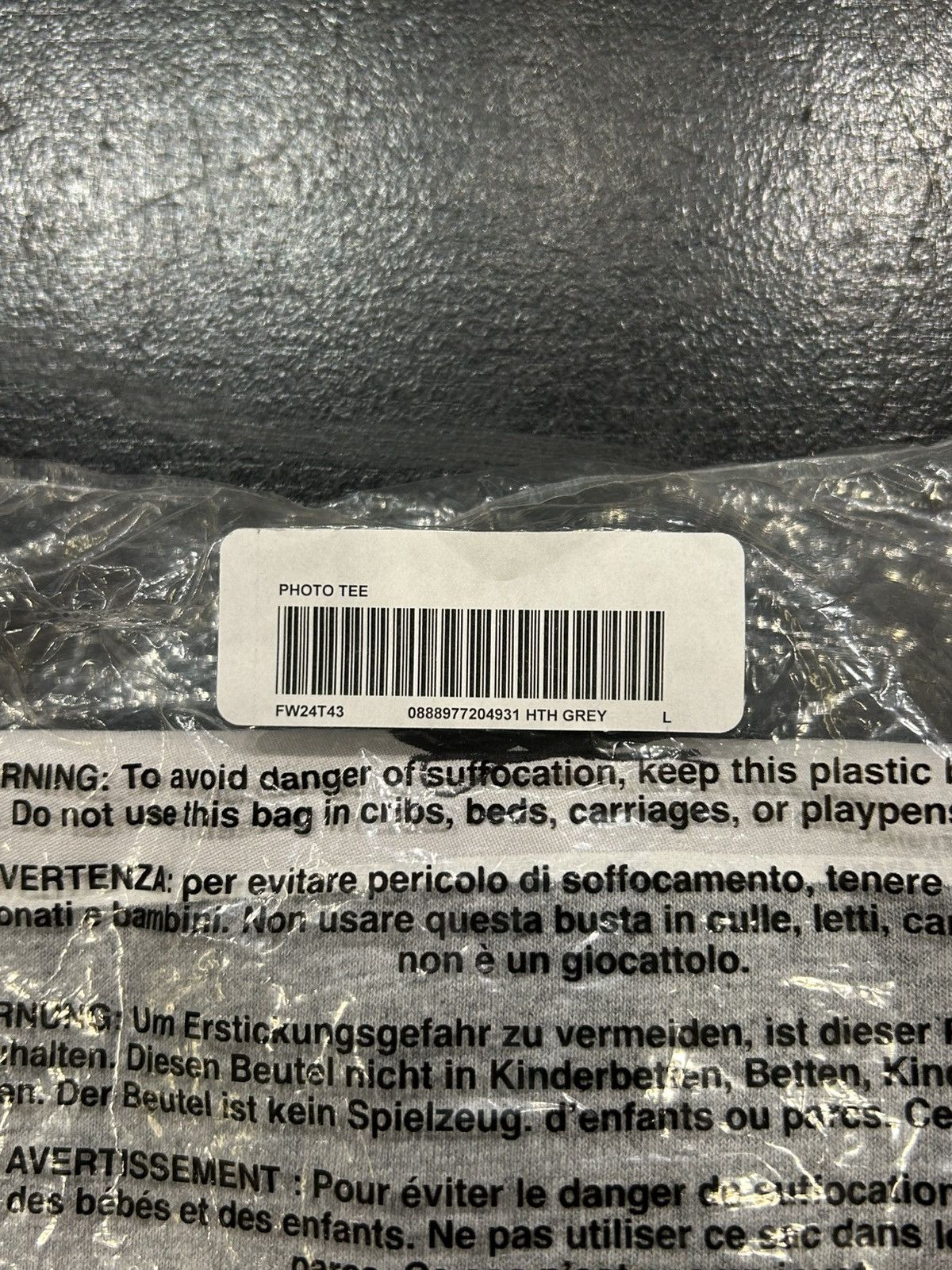Supreme Supreme Tyler the Creator Tee - Grey Size US L / EU 52-54 / 3 - 4 Thumbnail