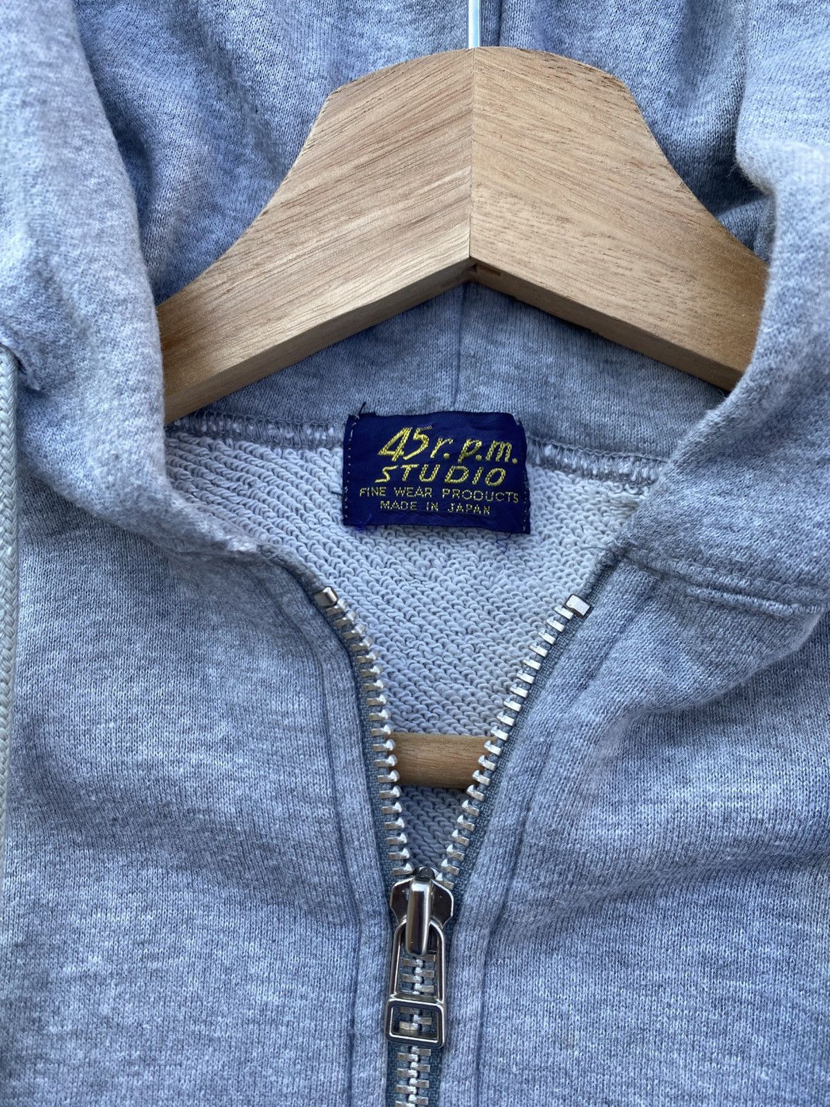 45rpm Rare Vintage 45RPM Studio Short Sleeve Sweater Hoodie Size US S / EU 44-46 / 1 - 13 Thumbnail