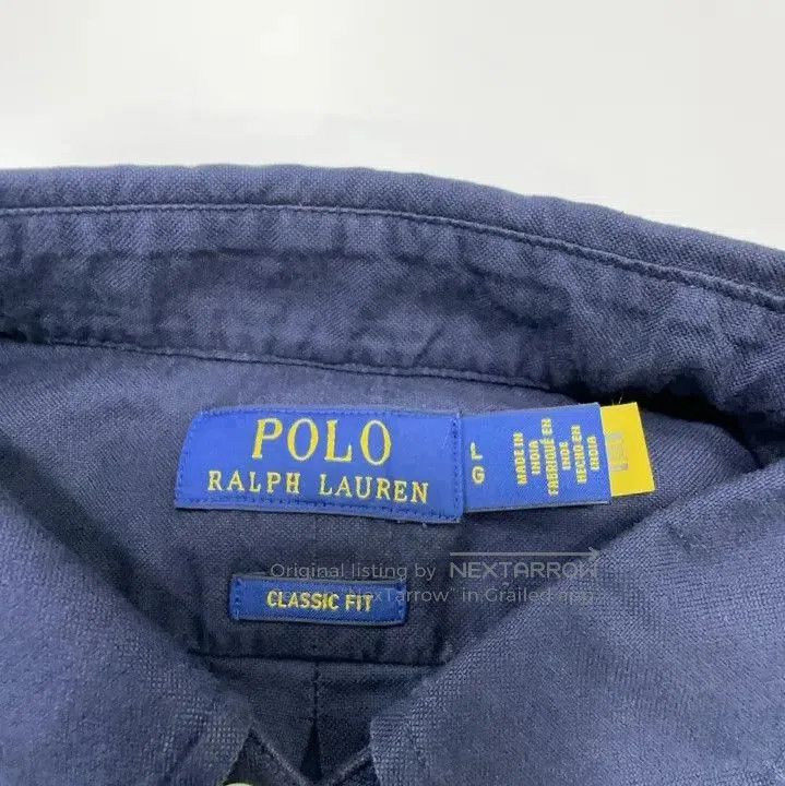 Polo Ralph Lauren Polo Ralph Lauren Logo Embroidered Oxford Long Sleeve Shirt Size US L / EU 52-54 / 3 - 6 Thumbnail
