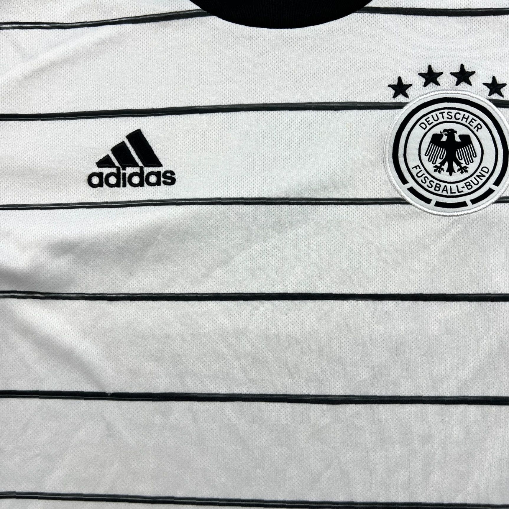 Adidas adidas Germany 2019 2020 Home Football Jersey Shirt Adults Mens Small Short Sleeve Multicolor Polyester Blended Fabric Quick Dry Sport Jersey Size US S / EU 44-46 / 1 - 7 Thumbnail