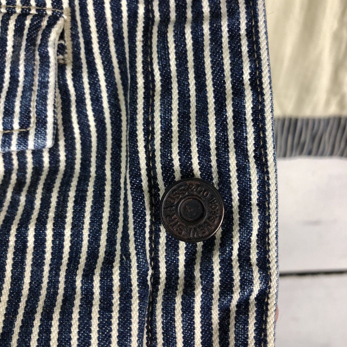 Levi's 🔥Vintage Waist Coats Hickory Striped Levi’s Size US M / EU 48-50 / 2 - 16 Thumbnail