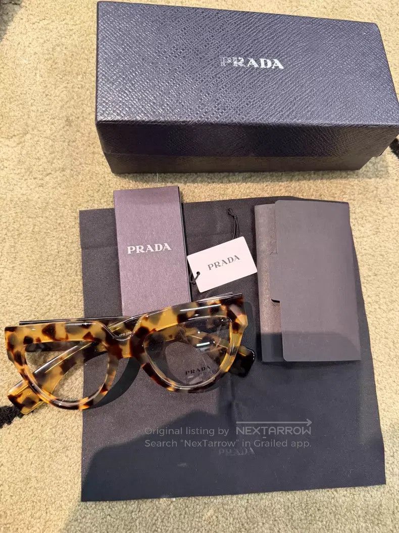 Prada Prada Camellia Flower Glasses Size ONE SIZE - 1 Thumbnail