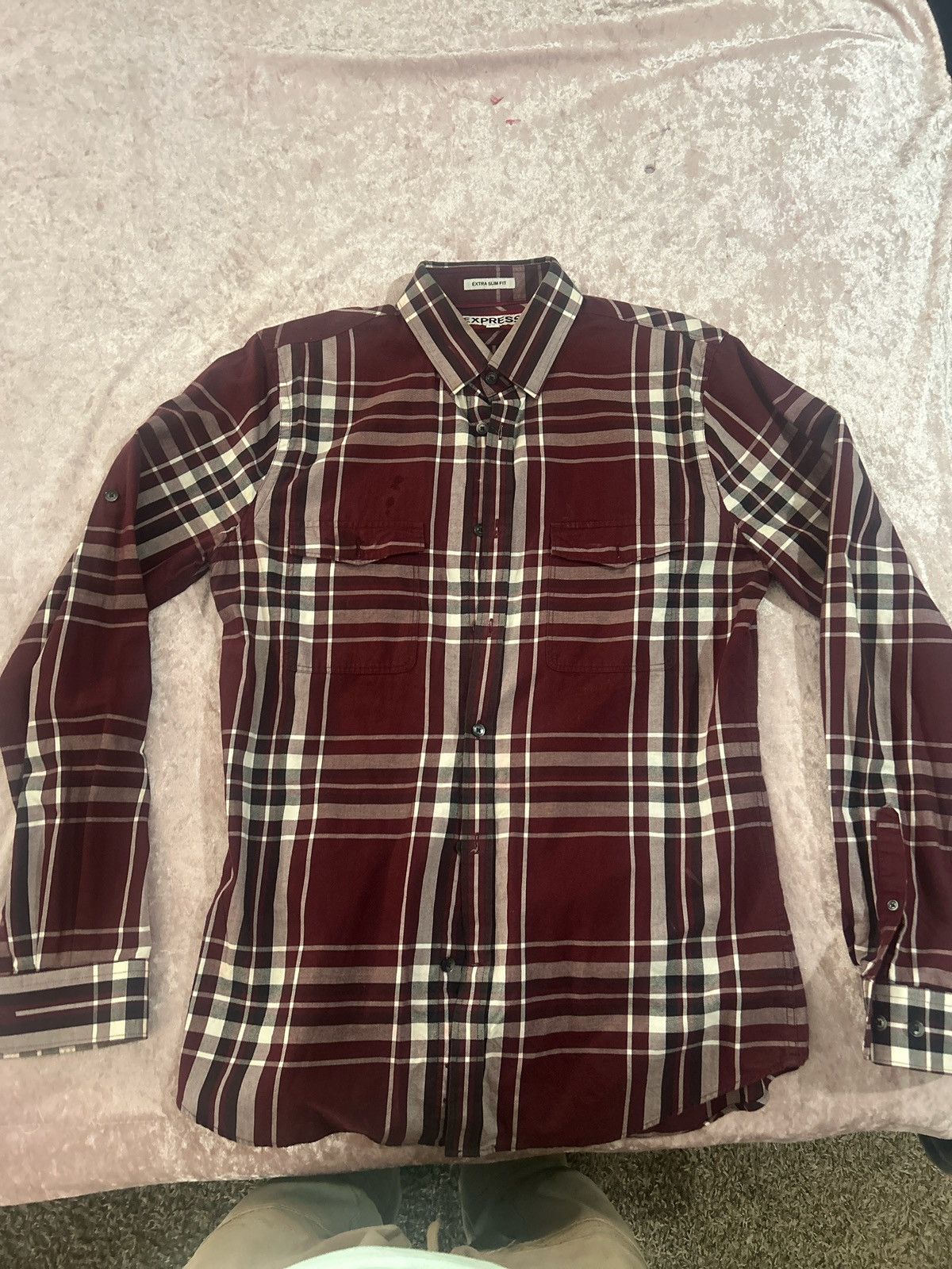 Express Express long sleeve slim fit shirt Size US M / EU 48-50 / 2 - 1 Thumbnail