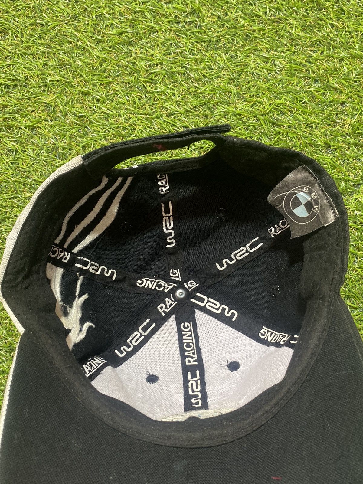BMW Vintage Y2K BMW cap Sun faded streetwear big logo style Size ONE SIZE - 4 Thumbnail