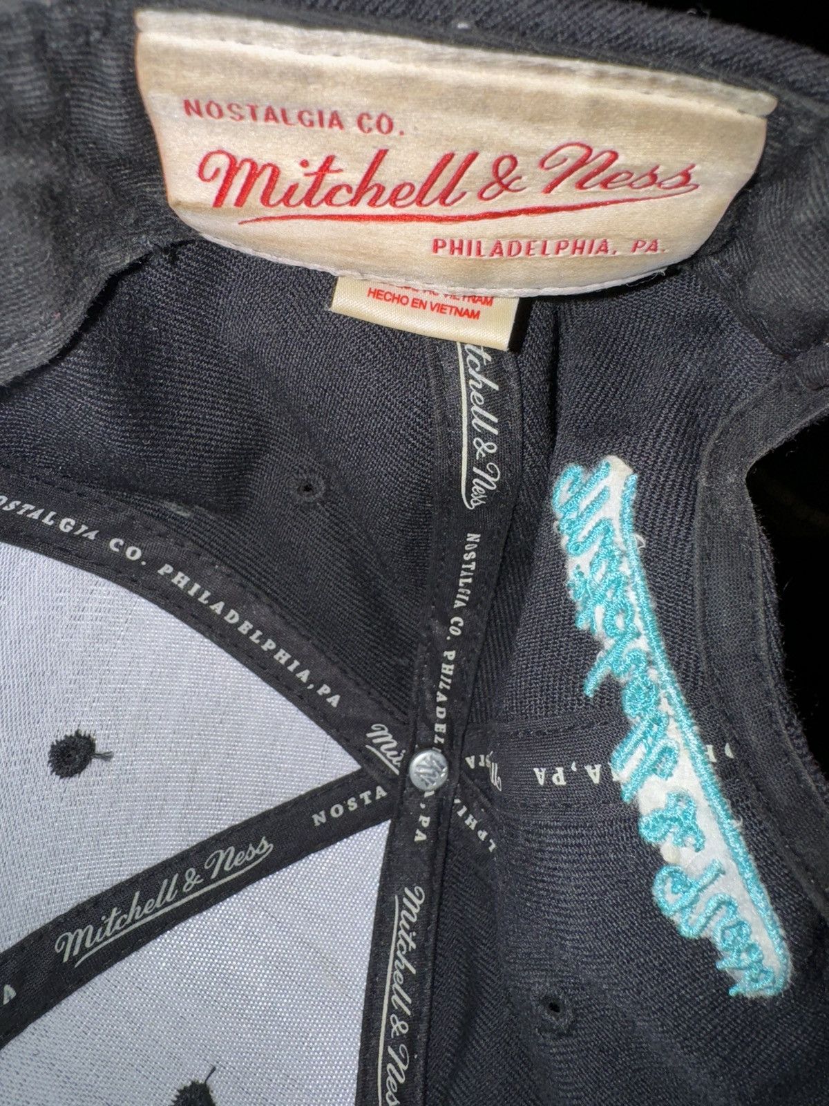 Mitchell & Ness × Vintage Vintage Spurs Mitchell N Ness Snapnback Hat Size ONE SIZE - 4 Thumbnail