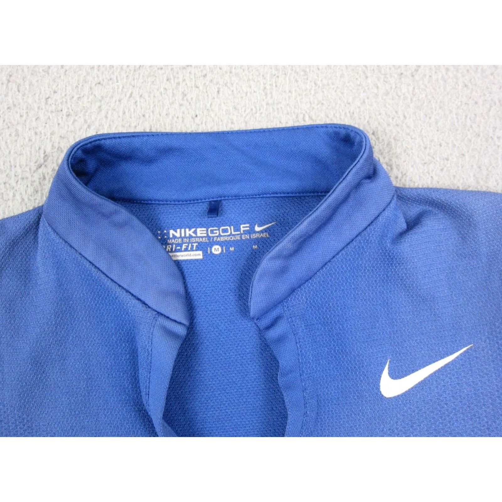 Nike Nike Golf Polo Shirt Womens M Blue Dri-Fit Performance PGA Tour West Shirt Ladies Medium Blue 90s Sports Modern Regular Fit Men/Women Clothing Size M / US 6-8 / IT 42-44 - 3 Thumbnail