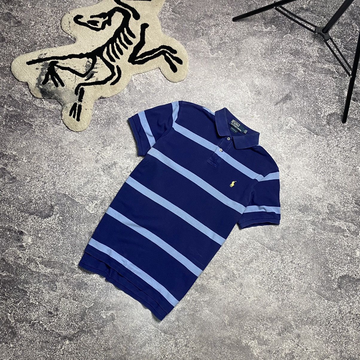 Polo Ralph Lauren × Vintage Vintage Polo Ralph Lauren Small logo Opium multicolour polo Size US L / EU 52-54 / 3 - 1 Thumbnail