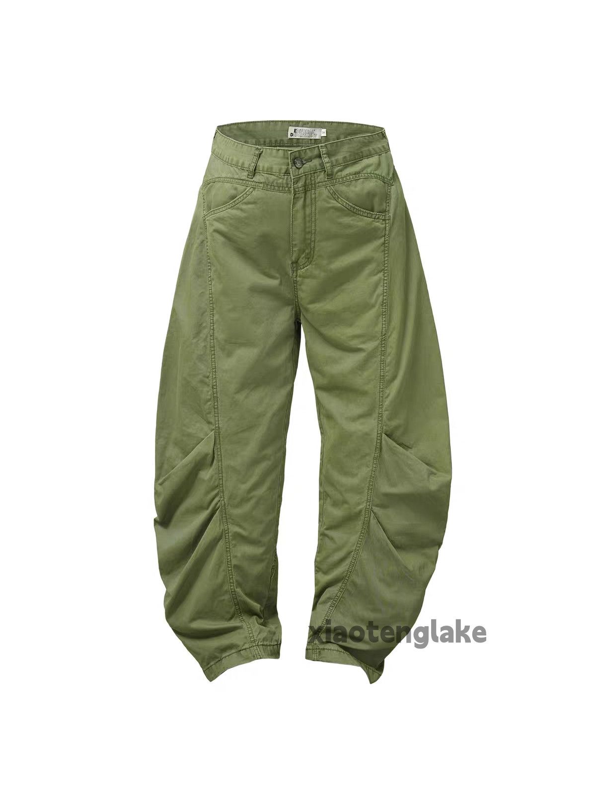 Vintage ltx vintage loose baggy hiphop cargo paratrooper pants Size US 30 / EU 46 - 5 Thumbnail