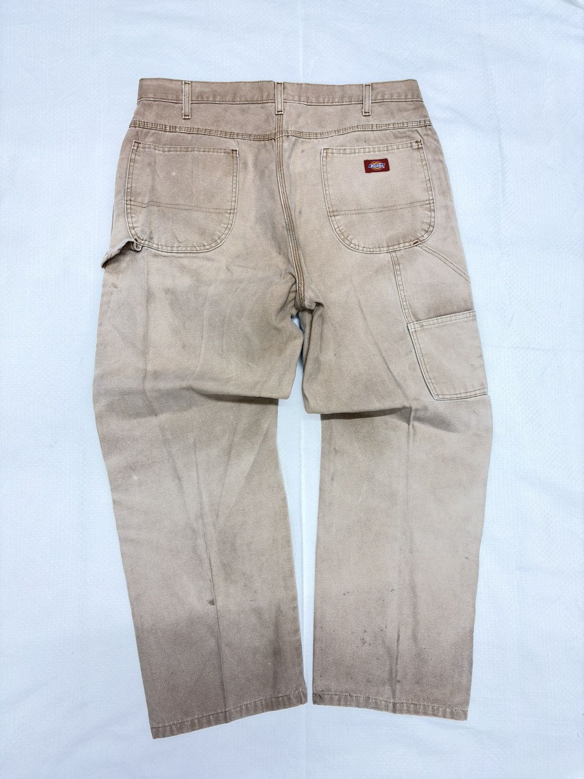 Dickies Vintage Dickies Carpenter Pants Tan Canvas WorkwearW38 x L28 Size US 38 / EU 54 - 8 Thumbnail