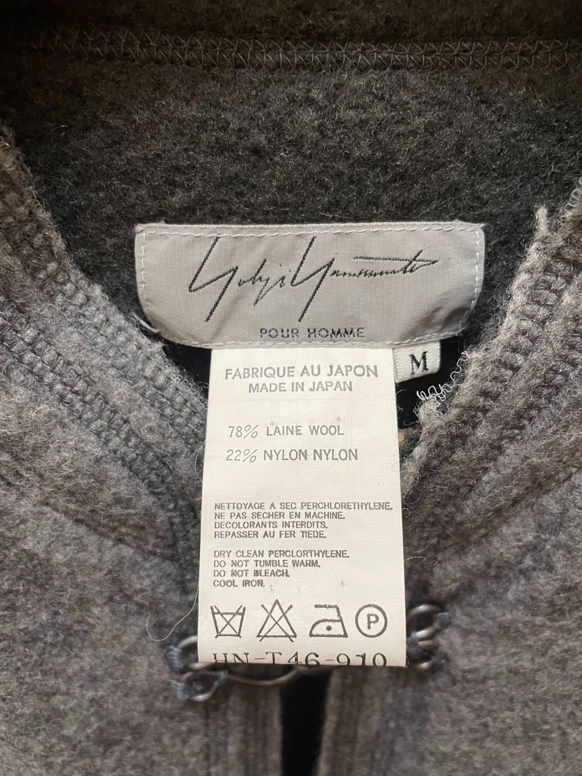 Yohji Yamamoto Yohji Yamamoto Pour Homme 99AW Musician Coat-2508 Size US M / EU 48-50 / 2 - 5 Thumbnail