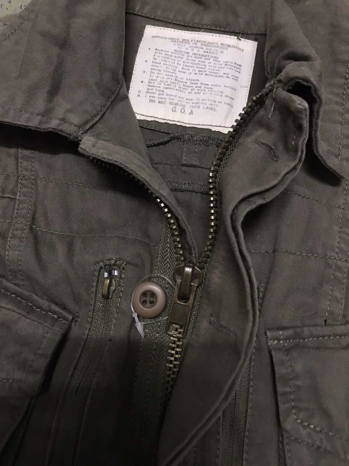 If Six Was Nine 2000s GOA - Militarypants Workshirt Raiders Jacket Size US S / EU 44-46 / 1 - 4 Thumbnail