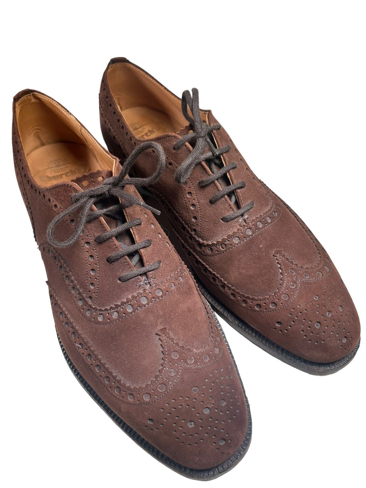 Cape Buck Suede Church's Shoes Boots Church's Brown Size 11