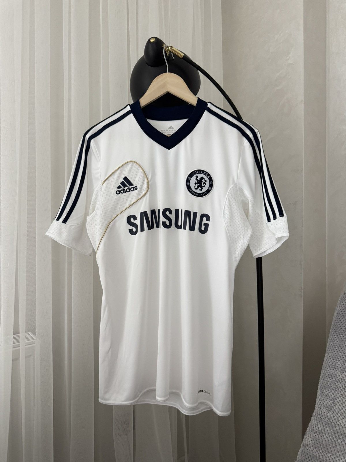 Adidas Adidas Chelsea England Premier League 2012 Samsung Jersey Size US S / EU 44-46 / 1 - 1 Thumbnail
