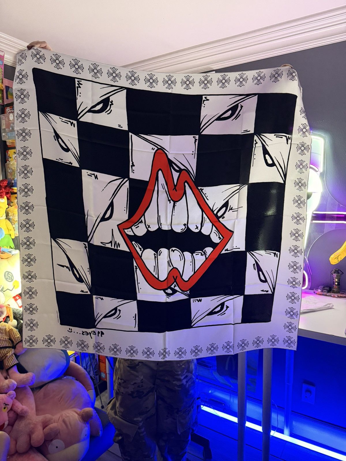 Chrome Hearts × The Rolling Stones Chrome hearts matty boy scarf Size ONE SIZE - 1 Thumbnail