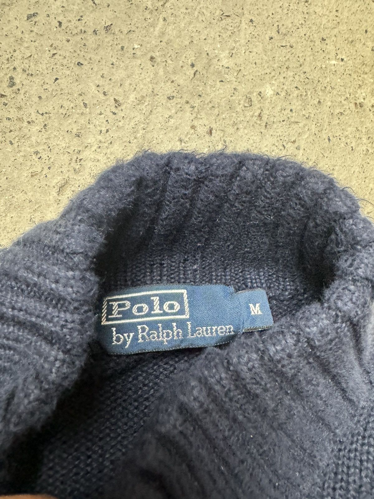 Polo Ralph Lauren × Vintage Vintage Y2K Polo Ralph Lauren Knitted Embroidered logo Sweat Size US M / EU 48-50 / 2 - 6 Thumbnail