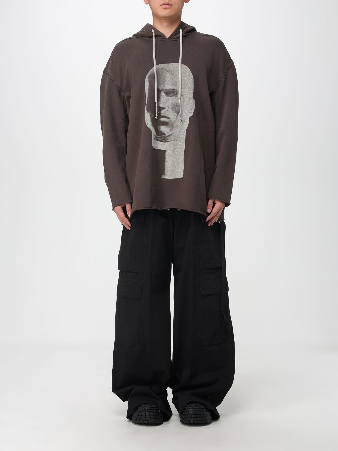 Rick Owens Drkshdw Rick Owens Drkshdw Sweatshirt Men Dust Size US S / EU 44-46 / 1 - 1 Thumbnail