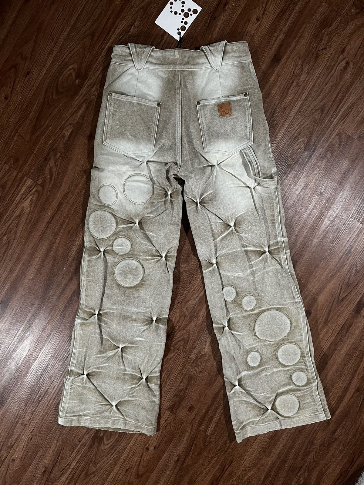 Bad Son Bad Son Limestone Oxygen Padded Canvas S Size US 30 / EU 46 - 2 Thumbnail