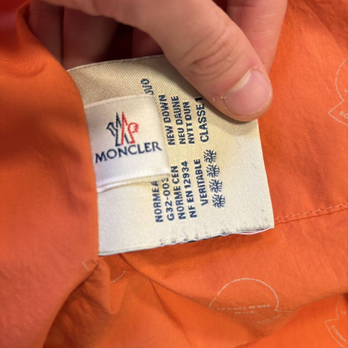 Moncler × Visvim Moncler x Visvim borosiri orange size medium Size US M / EU 48-50 / 2 - 7 Thumbnail