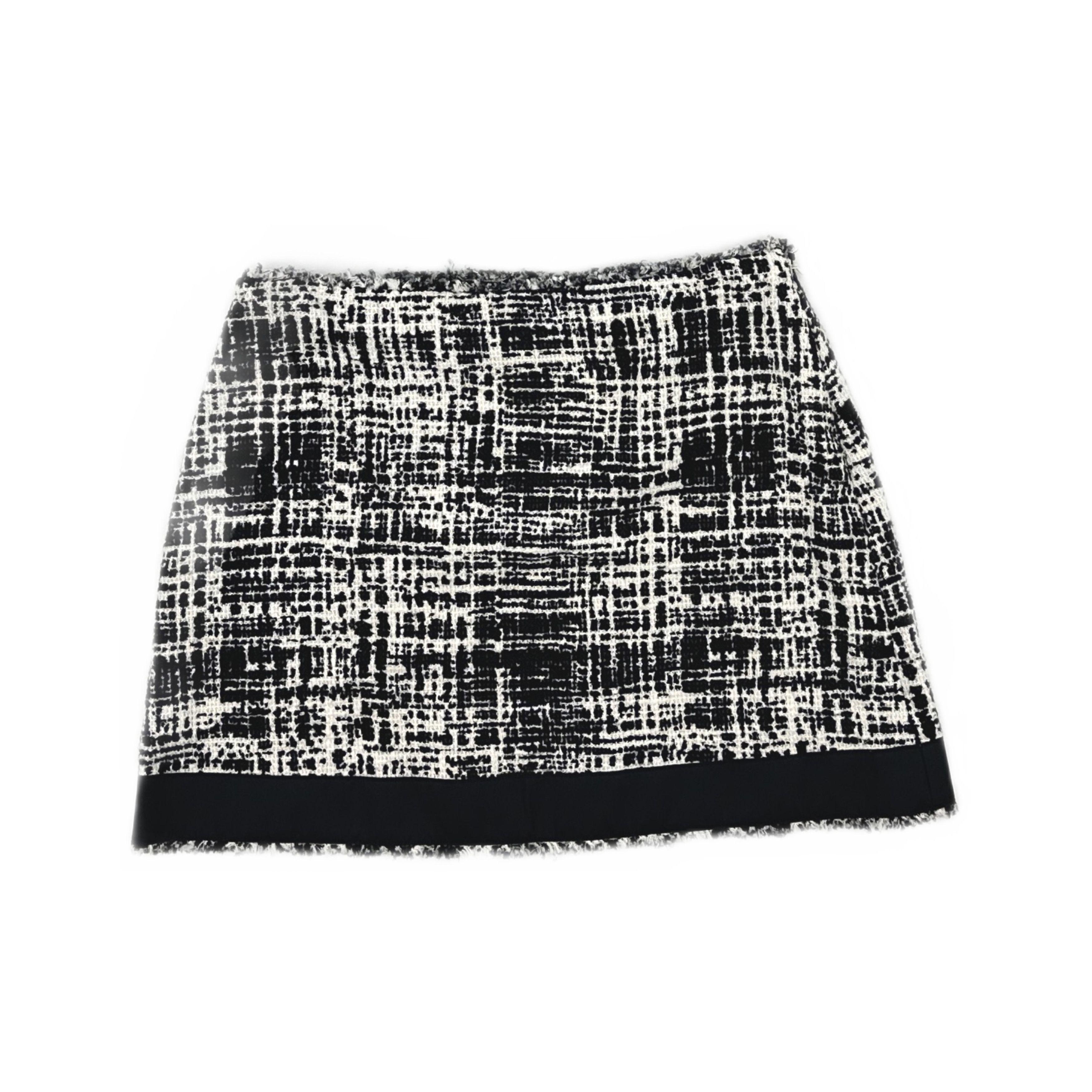 Prada Prada Tweed Mini Skirt Size 42 Size 28" / US 6 / IT 42 - 1 Thumbnail