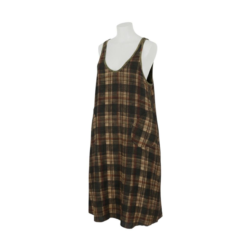 R13 REVERSIBLE TANK S Sleeveless Relaxed Midi PF25 86555 Size S / US 4 / IT 40 - 1 Thumbnail