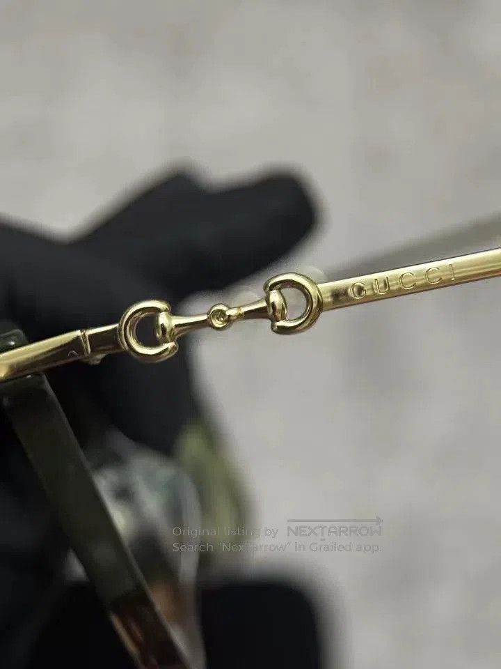 Gucci Gucci Horsebit Sunglasses. Size ONE SIZE - 5 Thumbnail